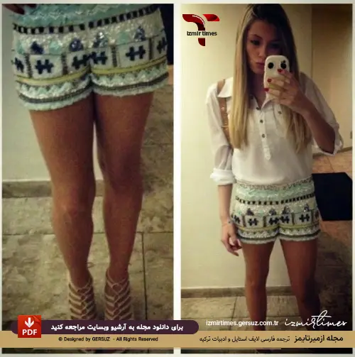 پیش از تصادف و سلامتی پائولا آنتونینی با شلوارک